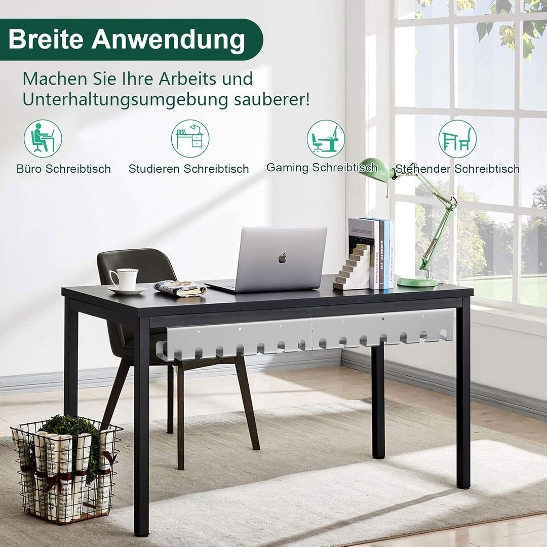 Oududianzi 1 Stück Kabelkanal Schreibtisch, Kabelführung Schreibtisch, Kabelmanagement Schreibtisch