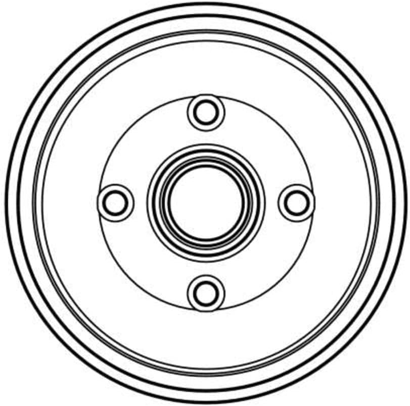 TRW Automotive AfterMarket DB4277 Bremstrommel