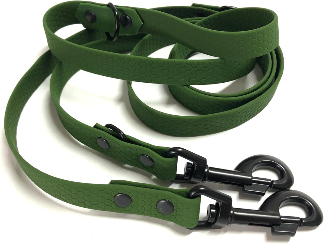 3-fach verstellbare Leine, Hundeleine aus Hexa-Gurtband (4m), 4m