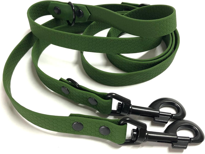 3-fach verstellbare Leine, Hundeleine aus Hexa-Gurtband (4m), 4m