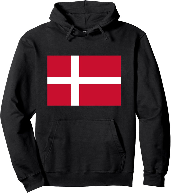 Dänemark Flagge Danmark Land Denmark Kopenhagen Dänin Dänen Pullover Hoodie