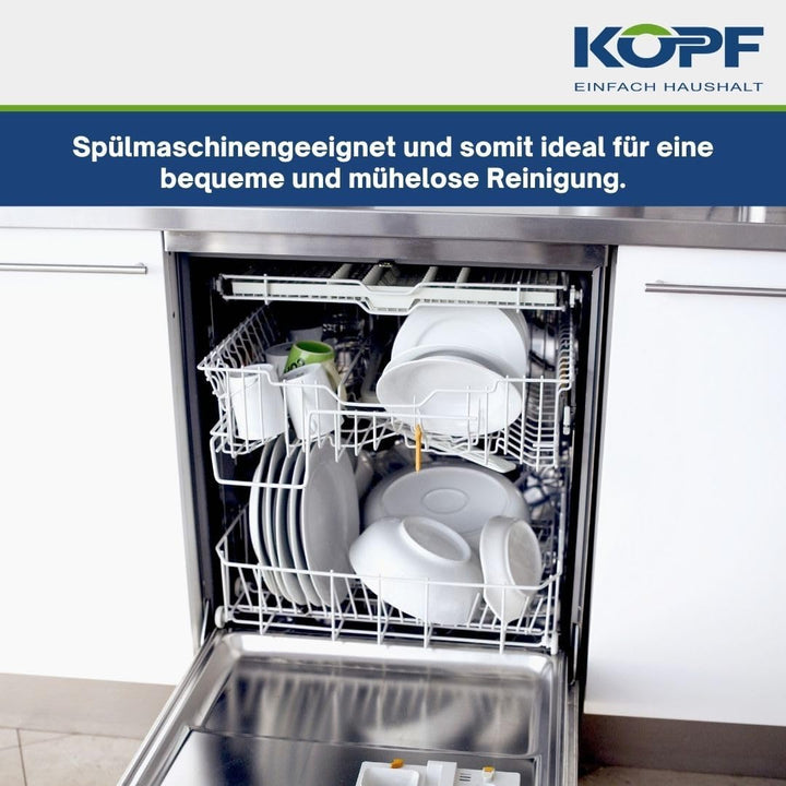 KOPF Topfset Induktion Stilo 10-teilig | Backofen & Spülmaschinen geeignet | Kochtopf-Set für alle H