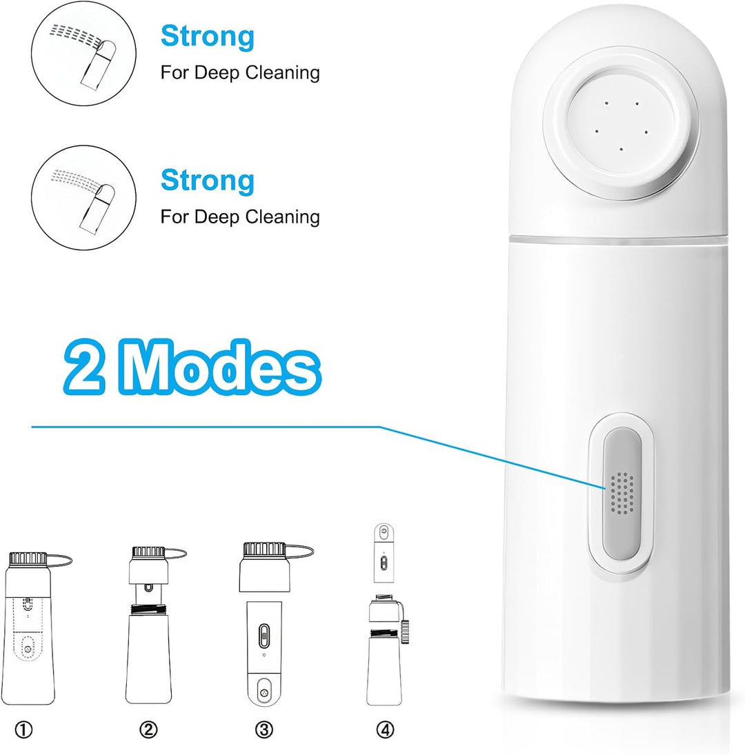Reise Bidet, Elektrisch Bidet 350 ml Po Dusche Tragbare Bidet-Sprühgerät mit 2 Sprühmodi für Persönl