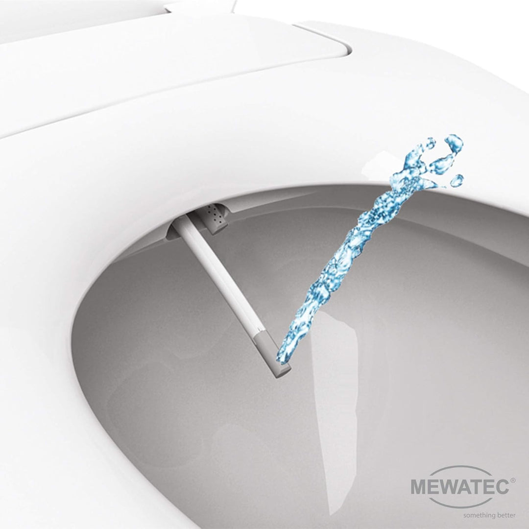 Bidet Aufsatz für Toilette - MEWATEC Nevada - Dusch WC ohne Strom