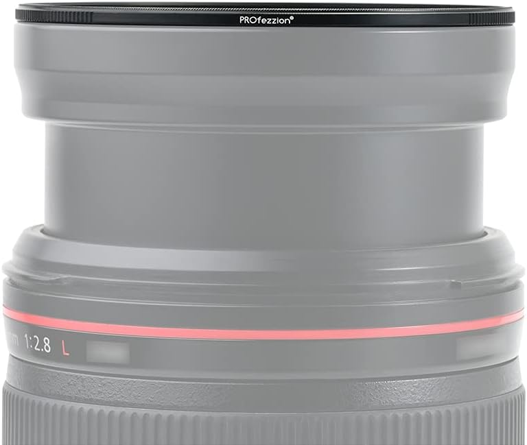 PROfezzion Fixed ND Filter 55mm ND1000 10 Stops Graufilter für Nikon D3500 D3400 D5600 mit AF-P 18-5