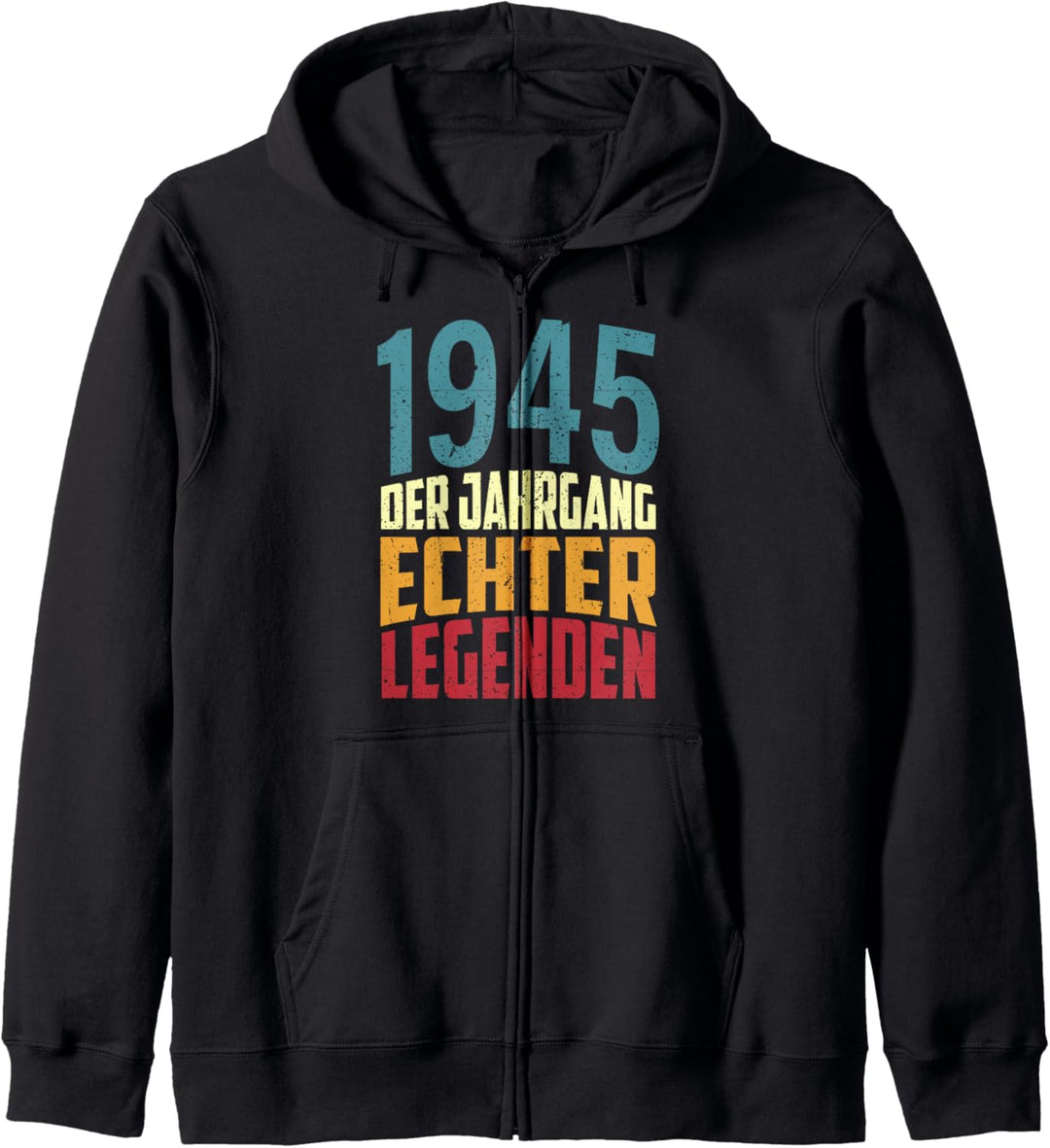 Vintage 79 Geburtstag Mann Frau 79 Jahre 1945 Deko Kapuzenjacke
