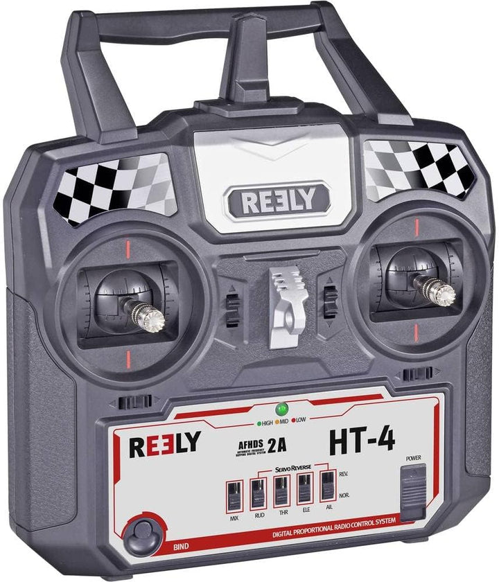 Reely HT-4 Hand-Fernsteuerung 2,4 GHz Anzahl Kanäle: 4 inkl. Empfänger