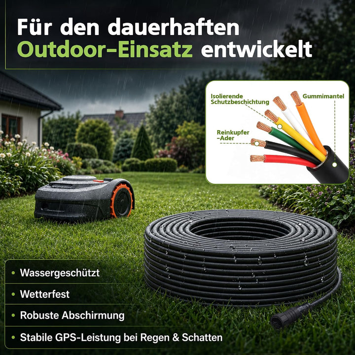 Enhon 10m Antennen-Verlängerungskabel kompatibel mit Segway Navimow