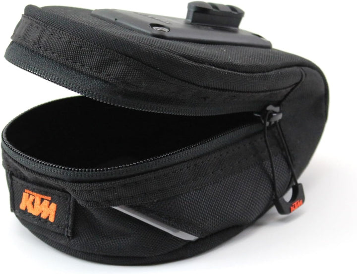 KTM Satteltasche Europa mit Klickfix Adapter - GR. S, M, Grösse:M