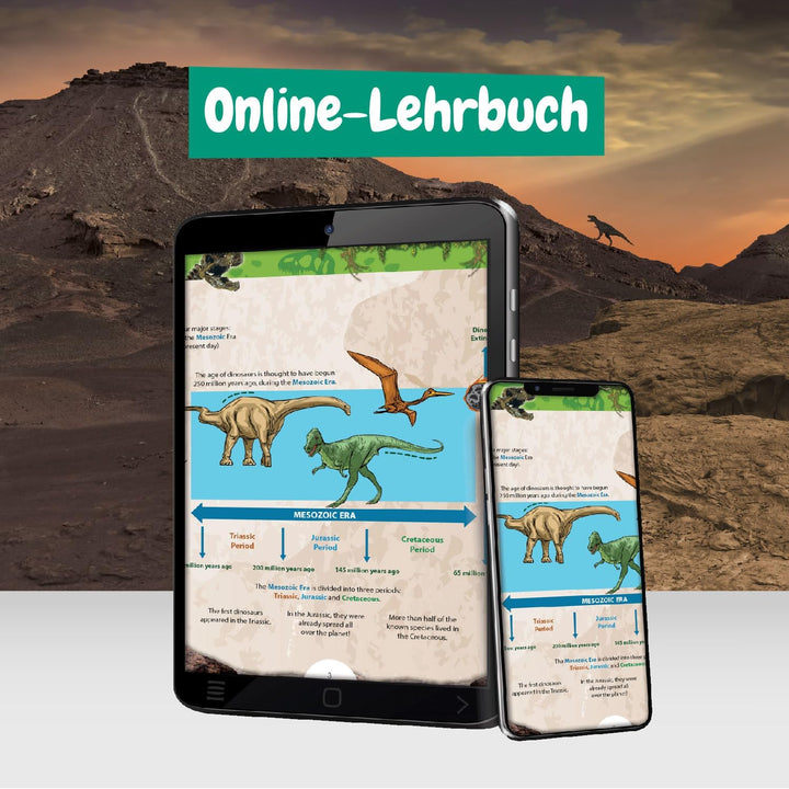 Science4you Dino Ausgrabungsset 4 in 1 für Kinder - Dino Spielzeug, 4 Dinosaurier Ausgraben - Fossil