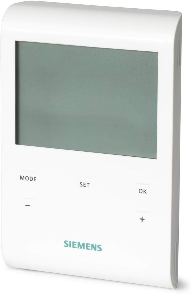 SIEMENS - RDE100.1 Raumthermostat mit Auto-Zeitschaltprogramm und LCD