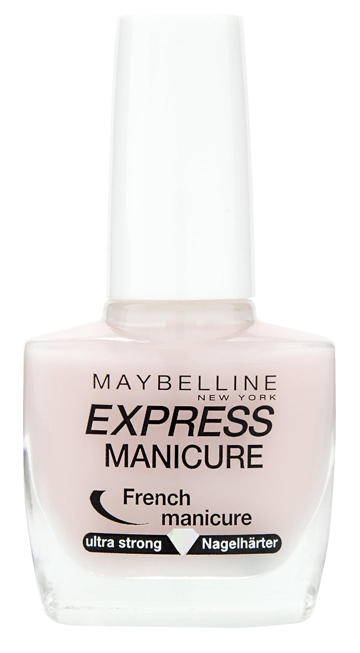 Maybelline New York Make-Up Nailpolish Express Manicure Nagellack French Manicure Rosé/Nagelhärter f