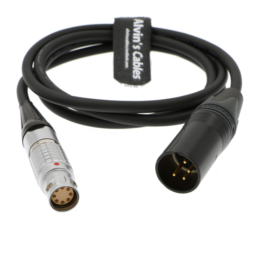 Alvin's Cables XLR 4 Pin Stecker auf 2B 8 Pin Buchse Stromkabel für Alexa Mini oder Amira
