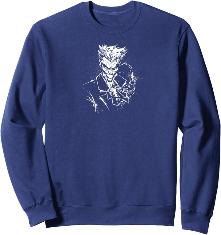 Batman Joker's Splatter Smile Sweatshirt