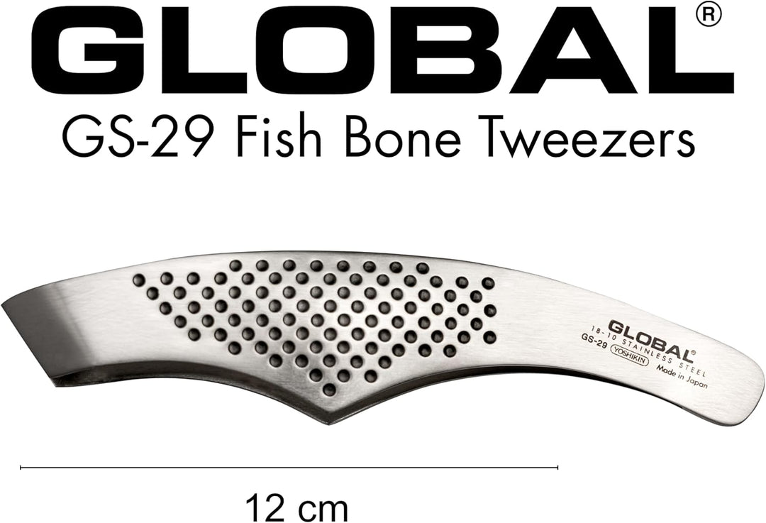 Global GS-29 Fischgrätenpinzette, 12 cm