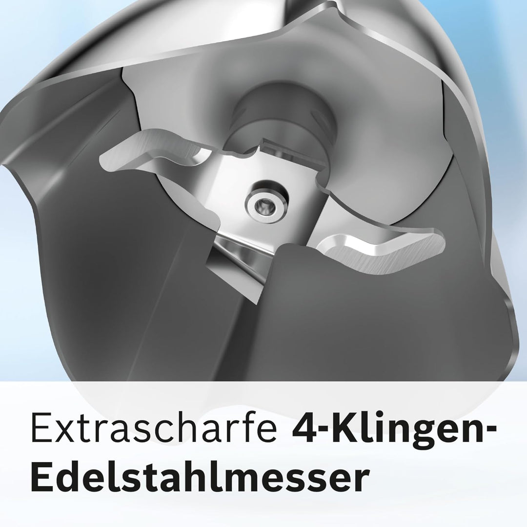 Bosch Stabmixer ErgoMaster Serie 6 MSM6M673, 10 Jahre Motorgarantie, Edelstahl-Klingen, verschleissf
