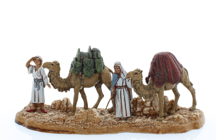Moranduzzo Kamelreiter für Krippe 6 cm Massstab 1:32 - Unzerstörbare Krippenfiguren - Stil 700', Han