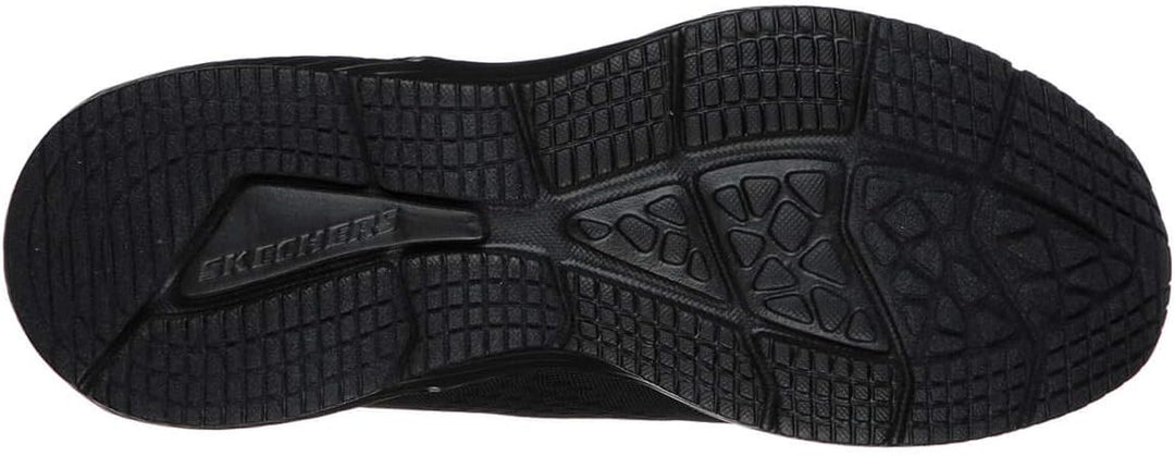 Skechers Herren Dyna-air-pellandKlassische und professionelle Schuhe 40 EU Black Mesh Synthetic Blac
