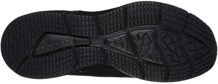 Skechers Herren Dyna-air-pellandKlassische und professionelle Schuhe 40 EU Black Mesh Synthetic Blac