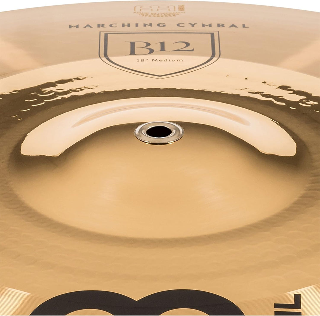 MEINL Cymbals Marching Medium - 18" B12 Bronze (MA-B12-18M)