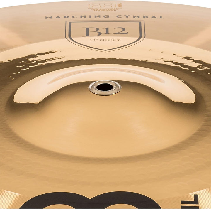 MEINL Cymbals Marching Medium - 18" B12 Bronze (MA-B12-18M)