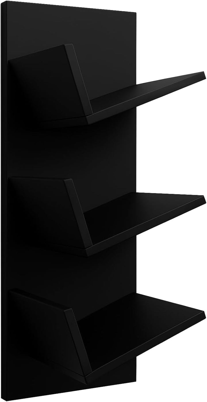 VCM Holzregal hängend | platzsparendes Regal | Masse: 106 x B. 33 x T. 26 cm | Elegantes Regal hänge