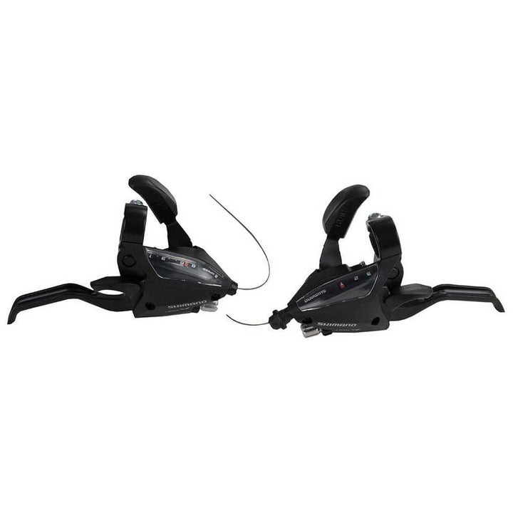 Shimano Unisex – Erwachsene ST-EF500 Schalt-/Bremshebel, Schwarz, Einheitsgrösse