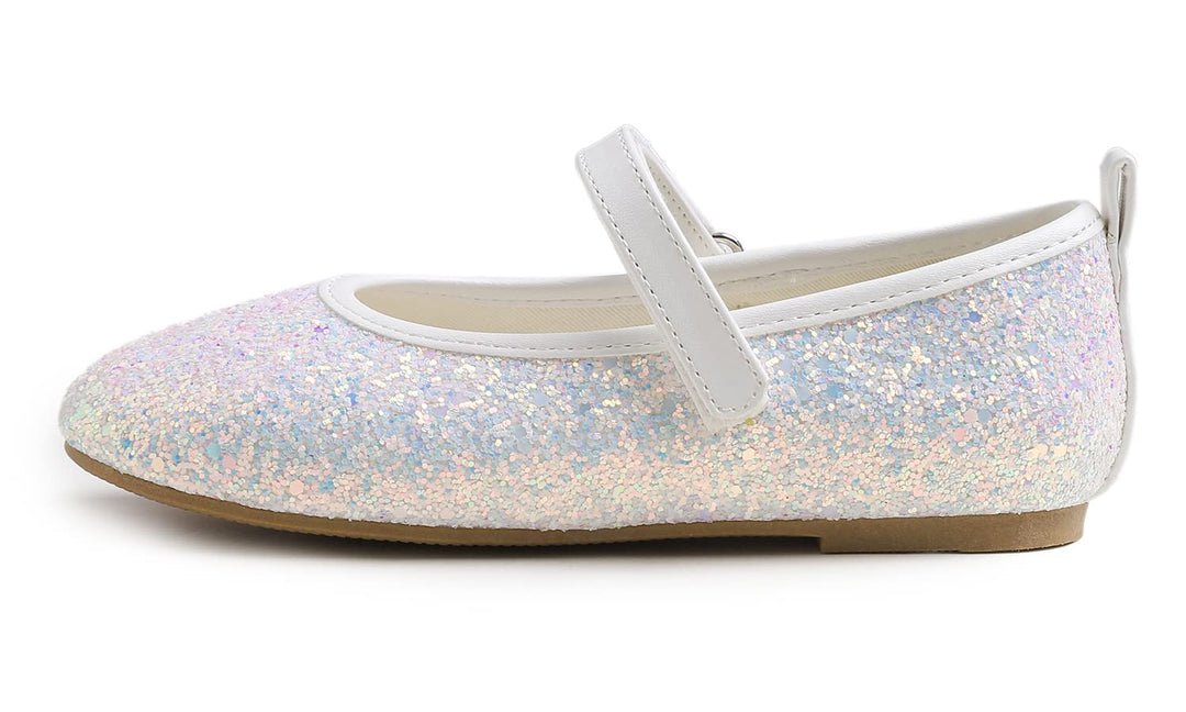 Feversole Girls Cute Dress, Mädchen süsses Kleid Mary Jane Schuhe weiche Party Urlaub Ballerinas 31