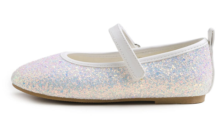 Feversole Girls Cute Dress, Mädchen süsses Kleid Mary Jane Schuhe weiche Party Urlaub Ballerinas 31