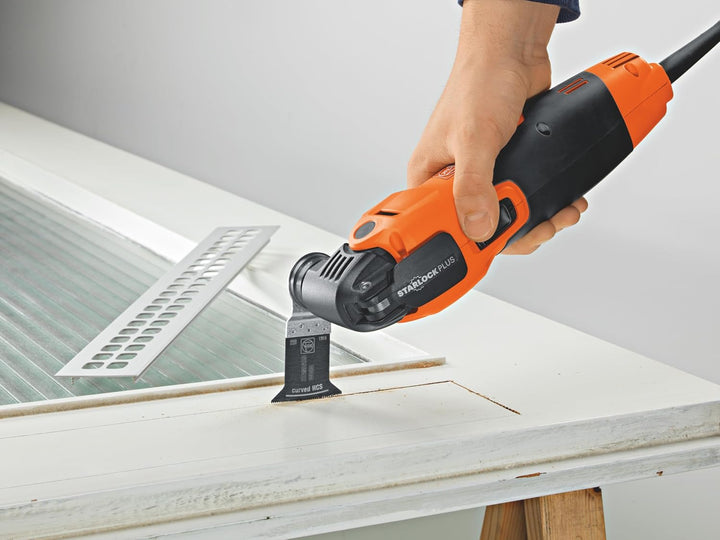 Fein 63502225240 E-Cut Standard-Sägeblatt curved Bi-Metall-Verzahnung für Holz, Gipskarton und Kunst