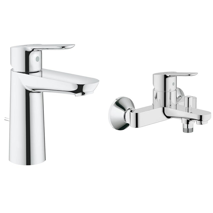 GROHE BauEdge | Badarmatur - Einhand-Wannenbatterie, chrom | 23334000 & BauEdge | Badarmaturen-Einha