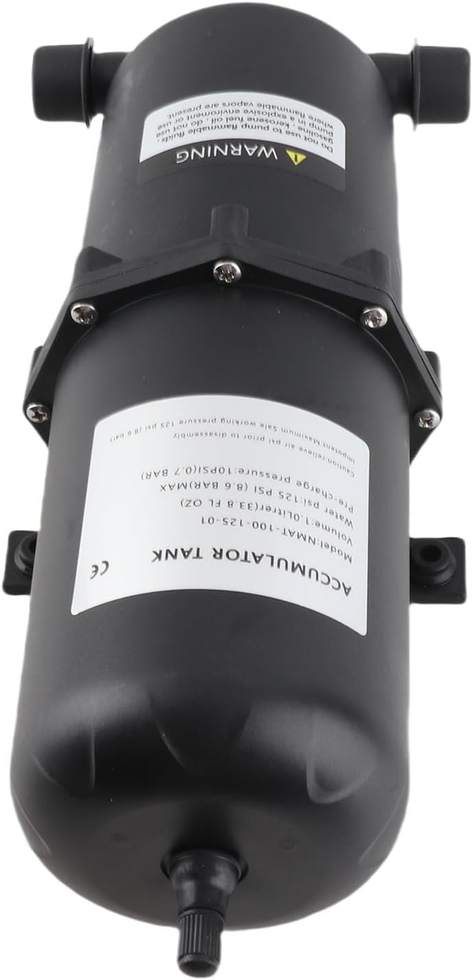 Druckspeicherbehälter, 1 L RV-Drucktank, Konstanter Druck, Starke Dämpfung, Gleichmässiger Wasserflu