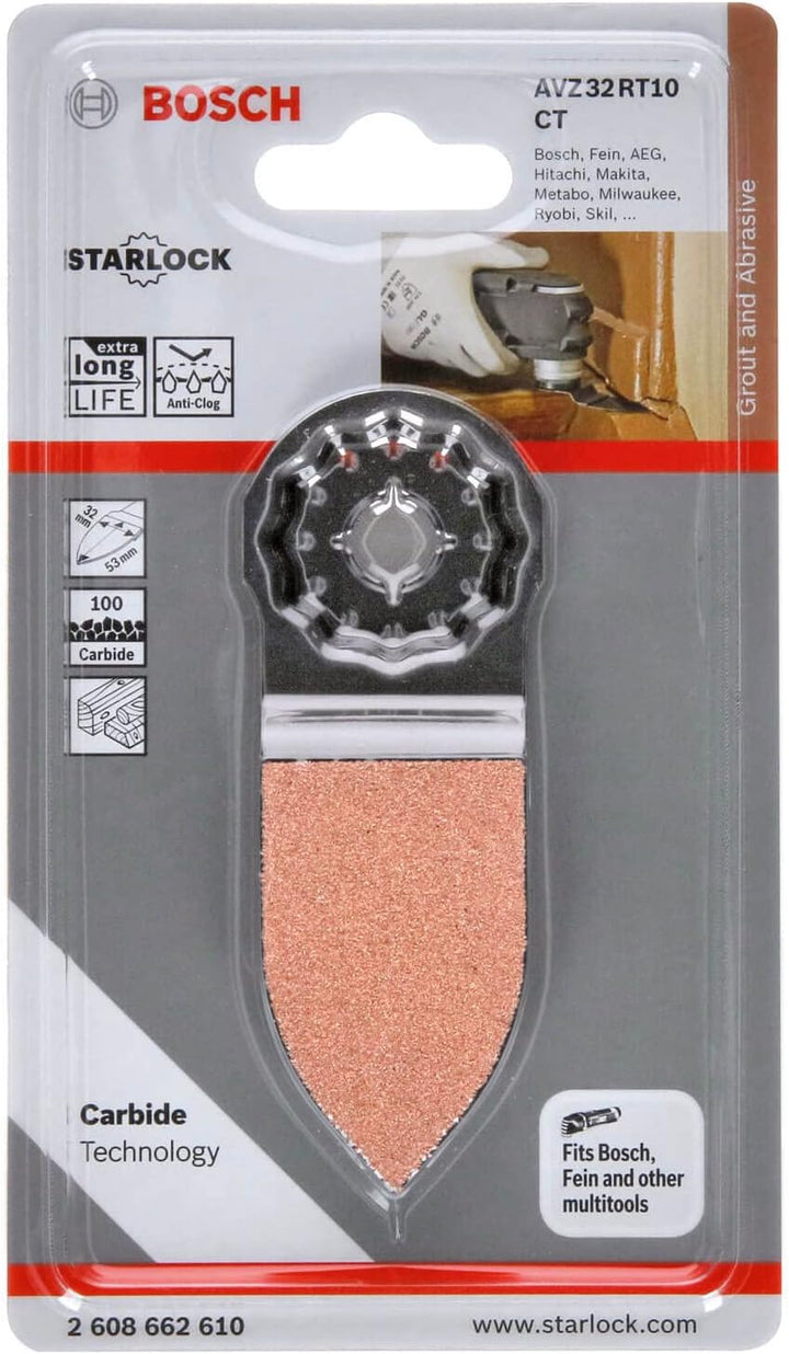 Bosch Professional Schleiffinger Feinschliff (Holz, Parkett, Epoxy, für Multifunktionswerkzeuge Star