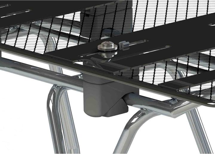 Basil Fahrradkorb Cento WSL Black, 45 x 31 x 22 cm Single, Single