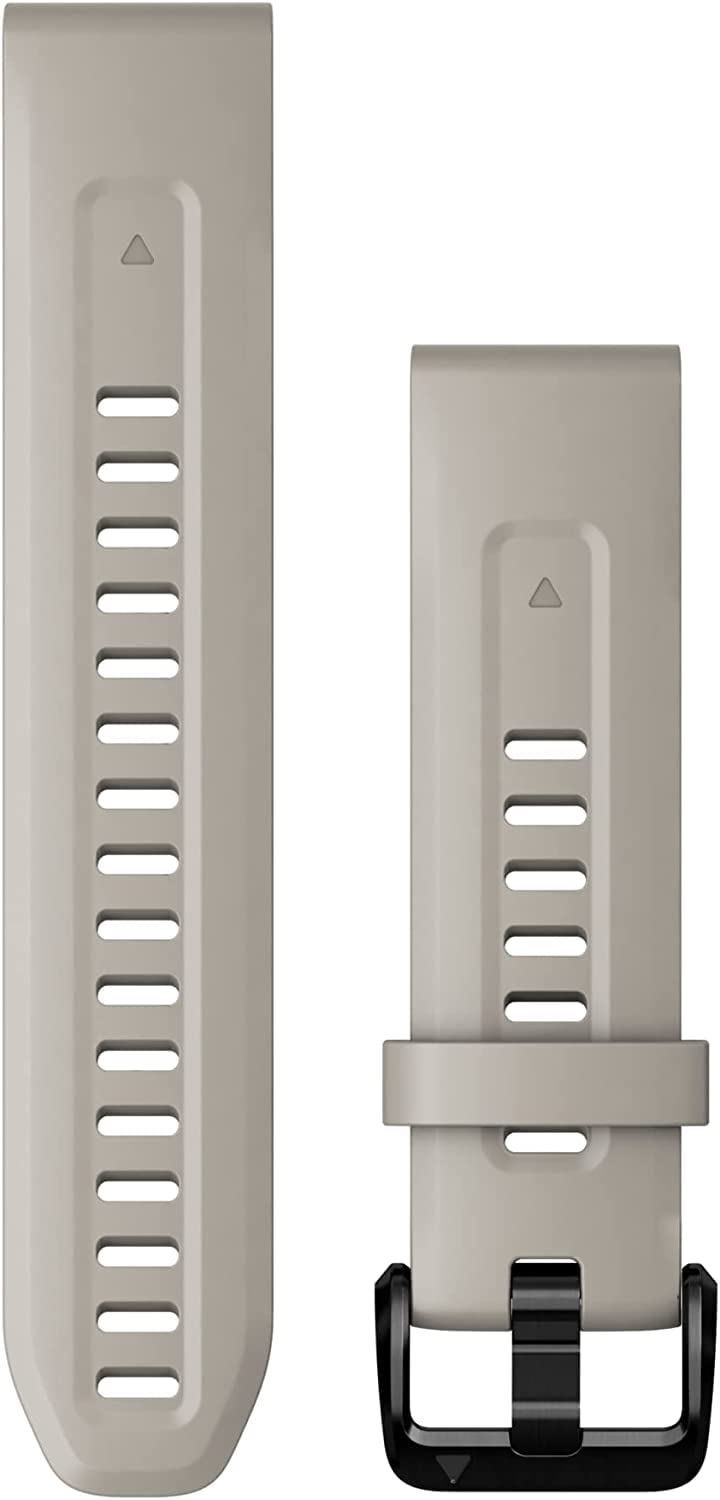 Garmin Quickfit Armband, 20mm Silikon Beige 125-220 mm, Silikon Beige 125-220 mm
