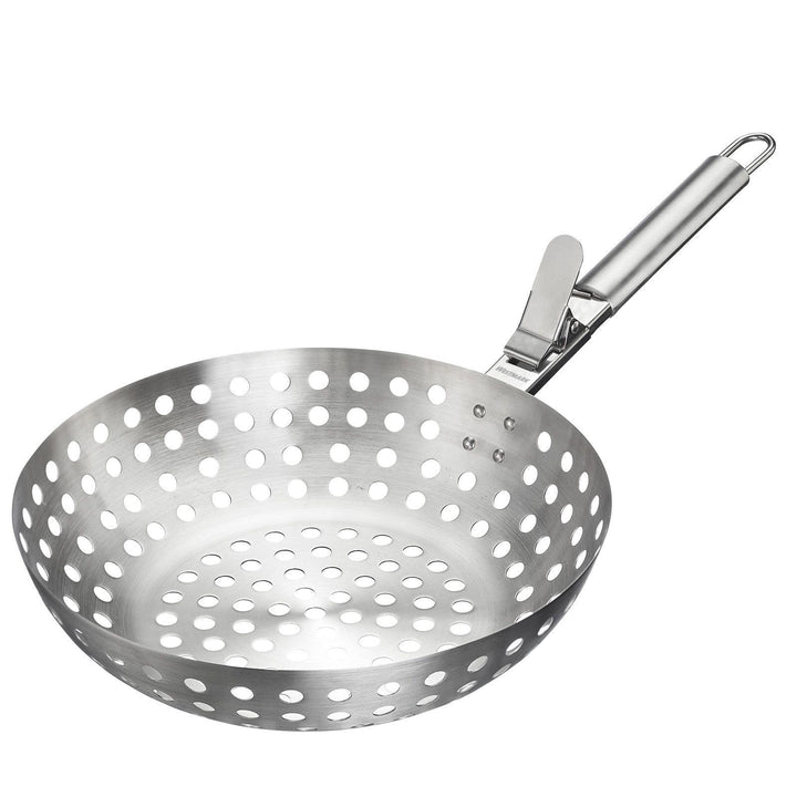 Westmark Grillwok – Ideal für die Zubereitung grösserer Mengen leckeren Grillgemüses, langlebig, spü