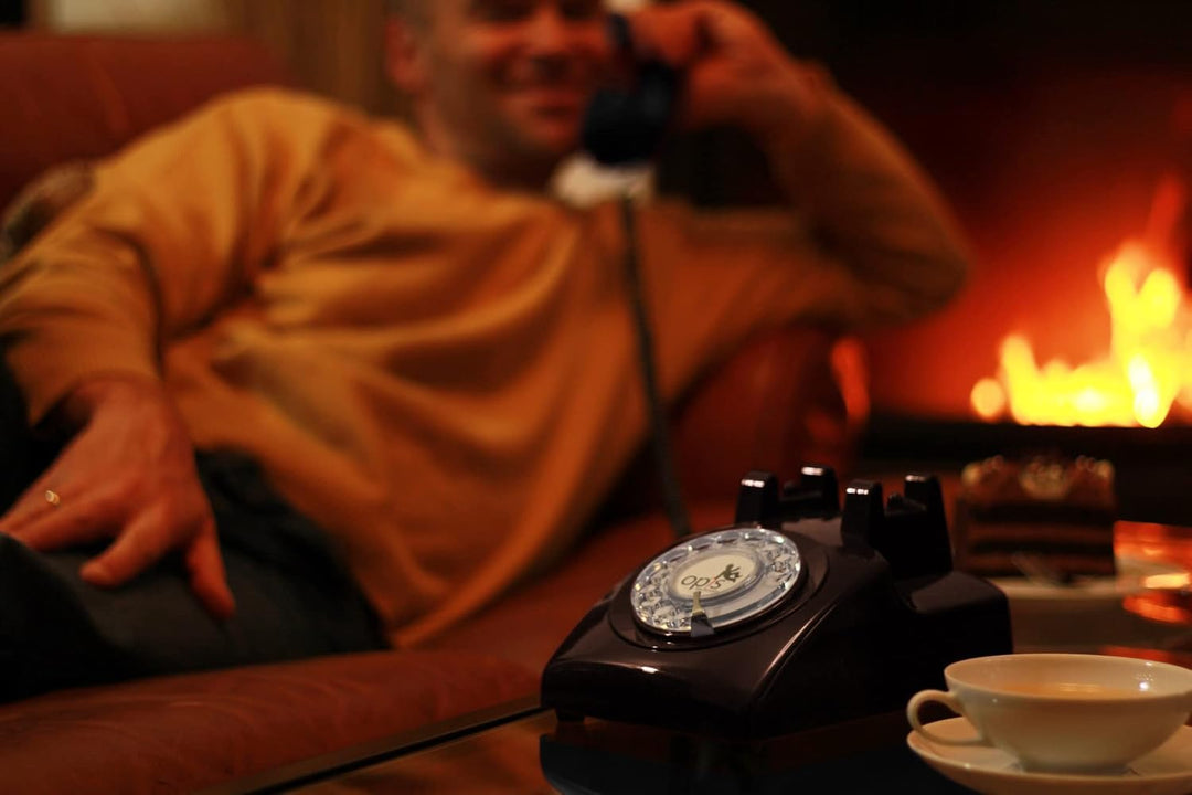 Retro Telefon Wählscheibe/Festnetztelefon Retro/Telefon mit Schnur/Telefon mit Wählscheibe/Telefon R
