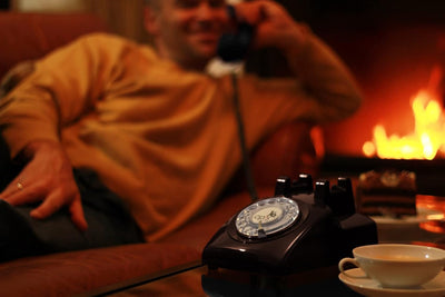 Retro Telefon Wählscheibe/Festnetztelefon Retro/Telefon mit Schnur/Telefon mit Wählscheibe/Telefon R