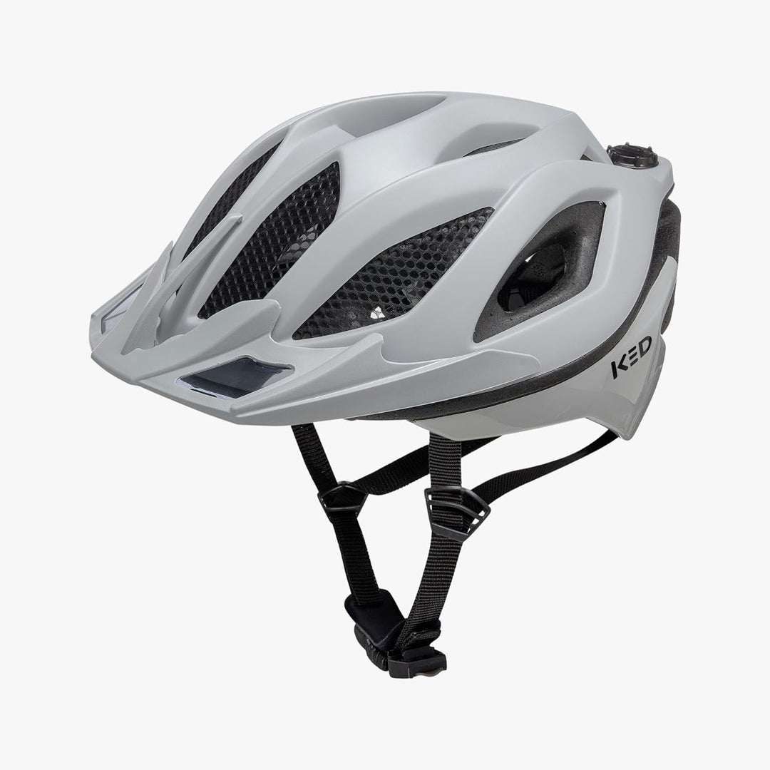 KED Spiri II Trend Fahrradhelm, Grey Matt, L (55-61cm)