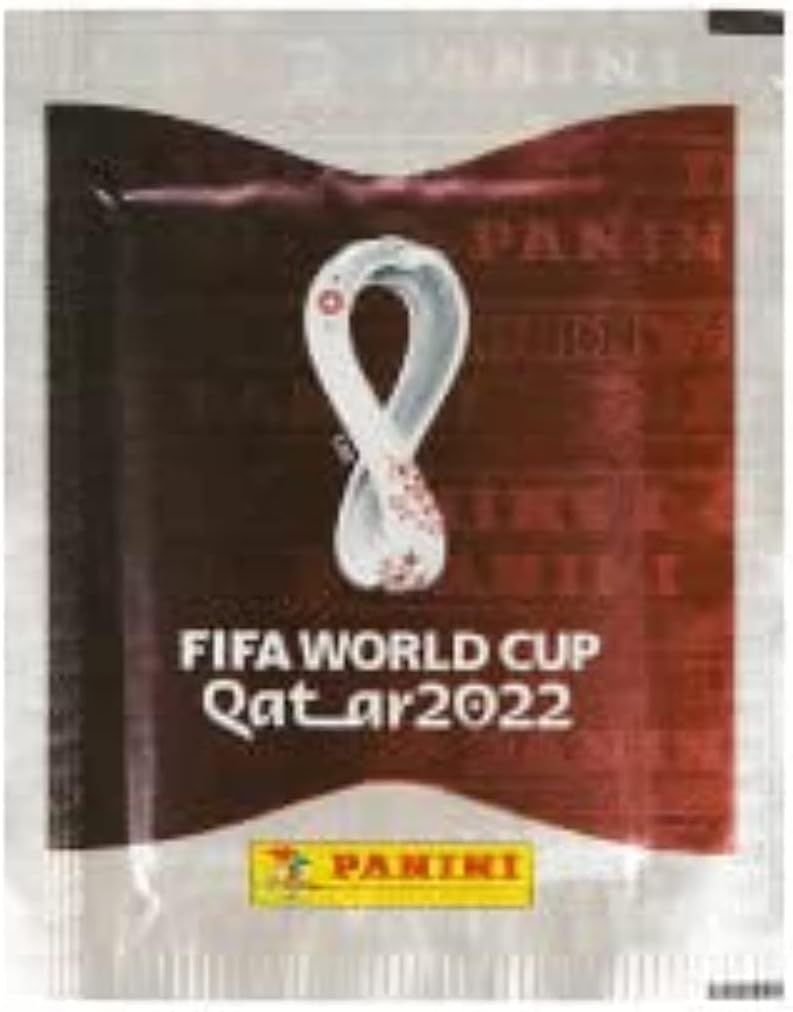 Panini FIFA World Cup Qatar 2022 Offizielle Stickerserie (1x Softcover Album + 50x Tüten), 1x Softco