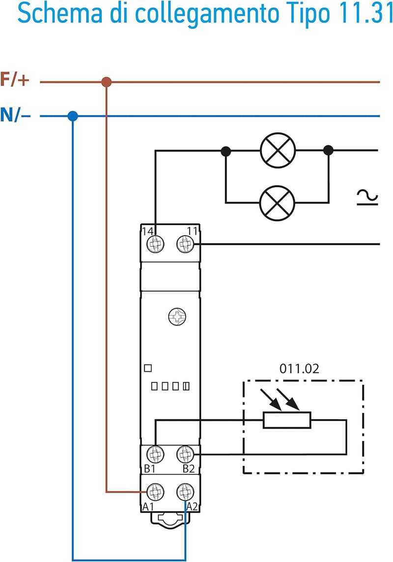 Finder 113182300000PAS Dämmerungsschalter, 1 Schliesser, 16 A, 110 A, 230 VAC, geringe Breite, 17,5