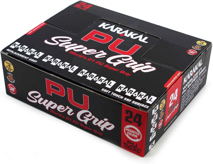 KARAKAL - PU Super Grip - selbstklebendes Griffband für Badminton, Squash, Tennis, Hockeyschläger od