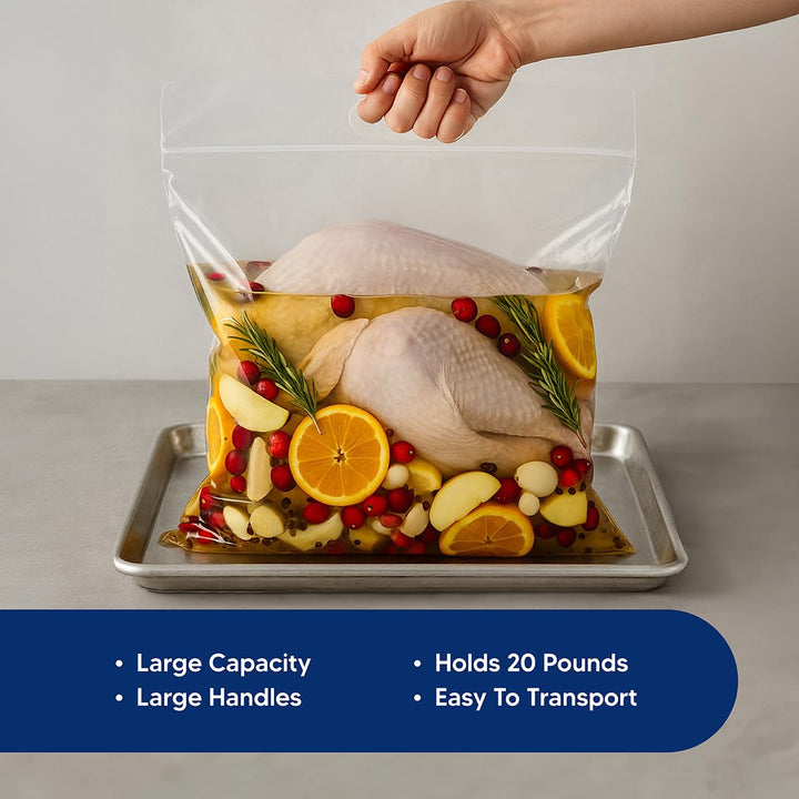 HIC Kitchen 22052 Turkey Briningbag, LDPE Set of 1, Set of 1