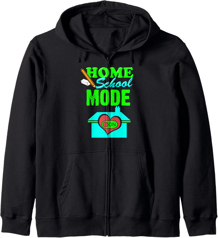 Home School Mode On - 2020 Homeschooling Kapuzenjacke
