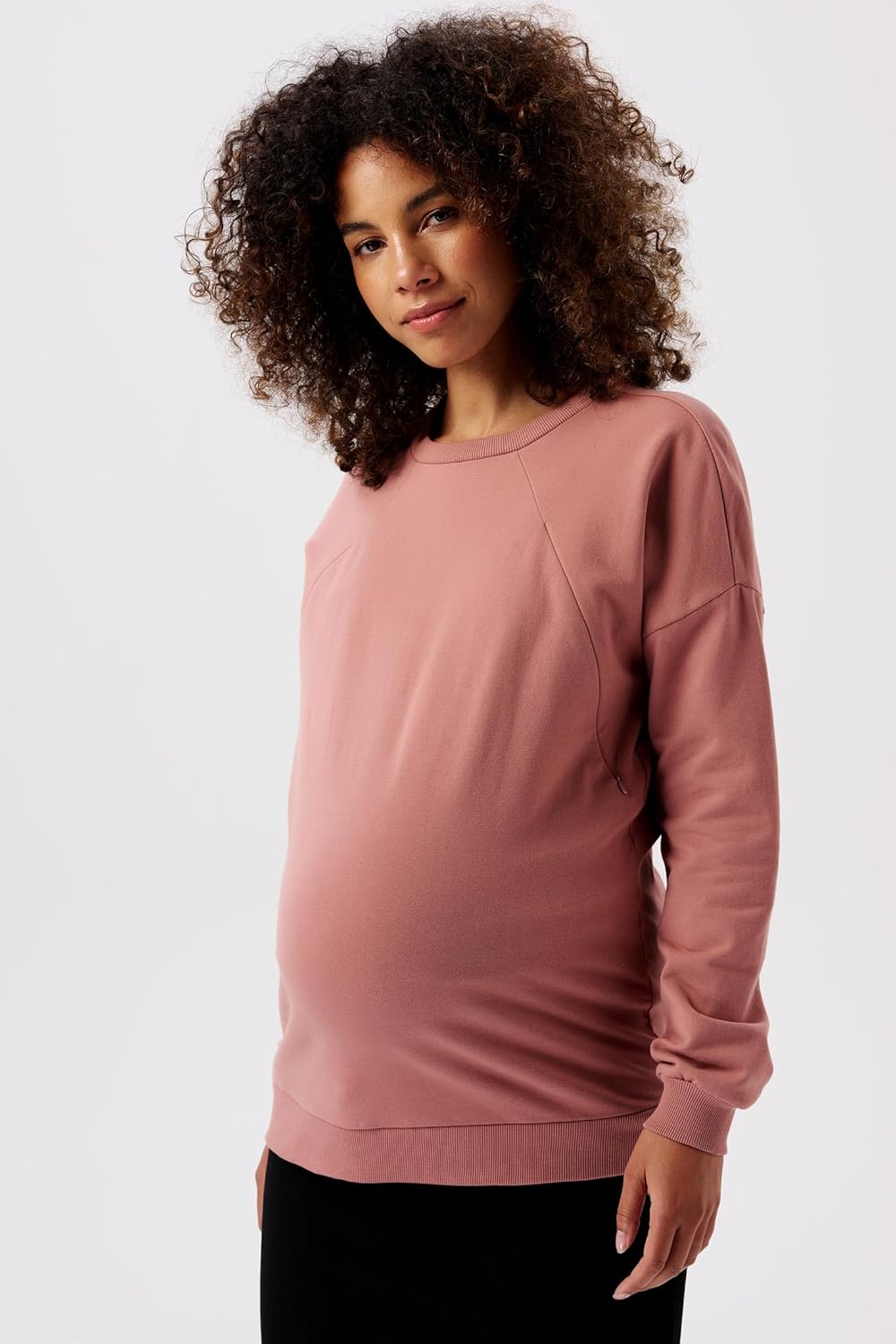 Noppies Damen Lesy Nursing Sweater Ls Pullover, Burlwood - N143