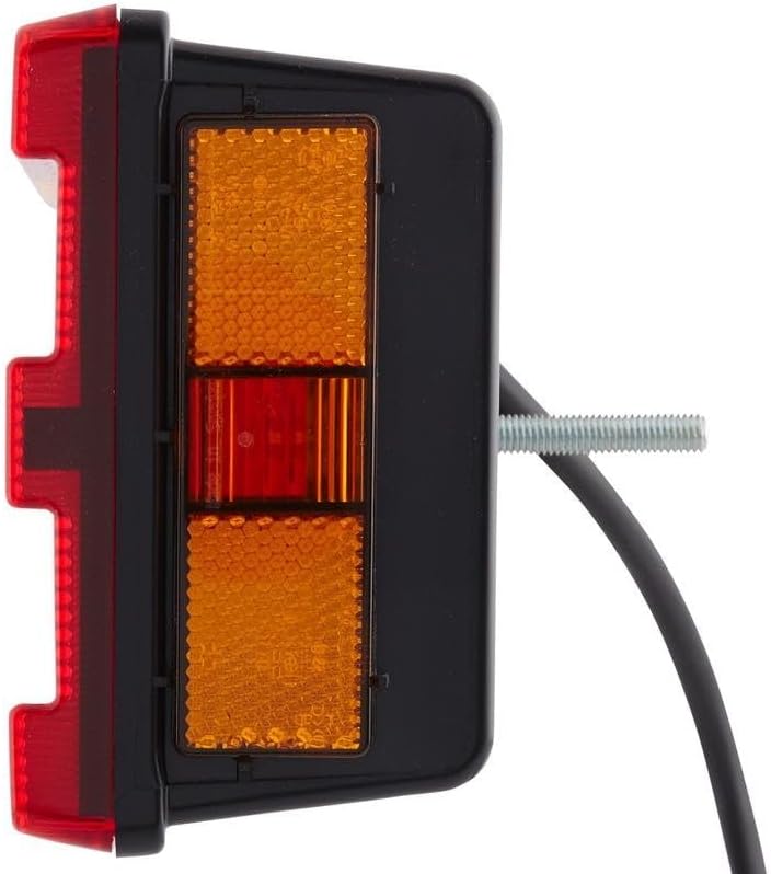 HELLA - Heckleuchte - Halogen - rot/weiss - für u.a. Mercedes-Benz 1222 - 4850 (MK, SK) - ECE - rech