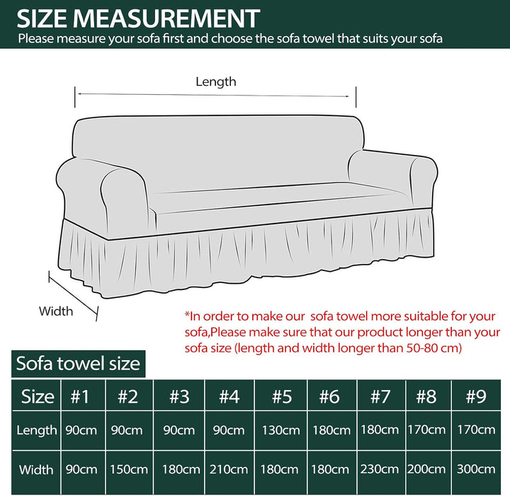 PETCUTE Überwurf Couch Tagesdecke Mehrzweck Sofa Überwurf Dekorative Stuhl Wandteppich Tagesdecke He