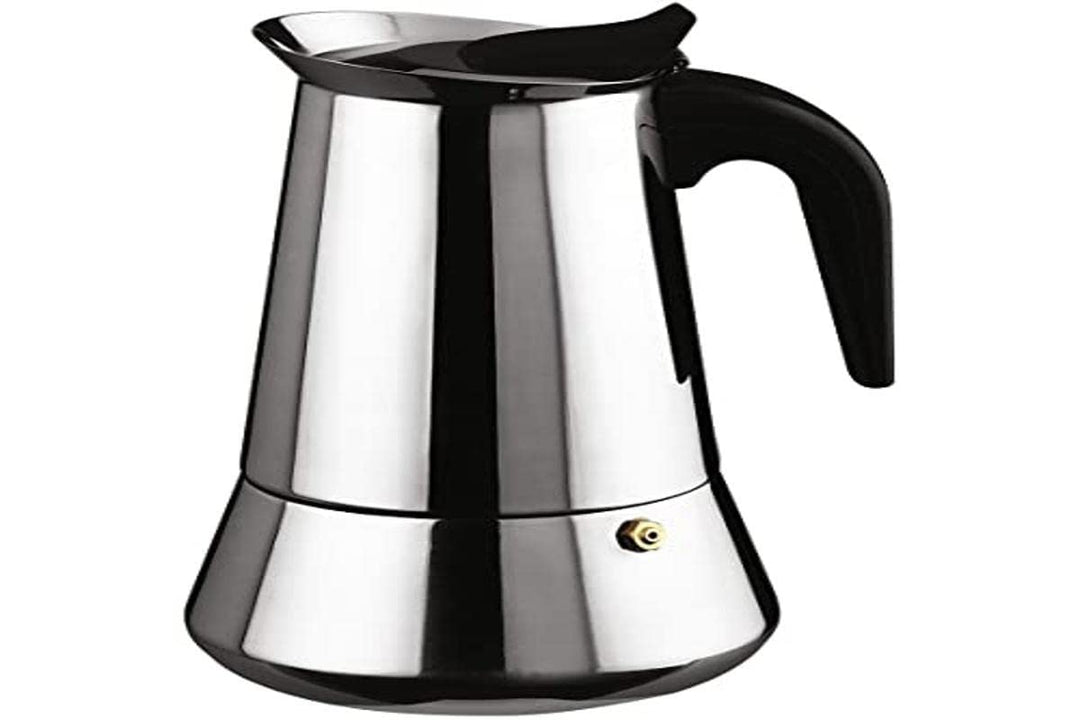 Ilsa – Espressokanne, Edelstahl, silberfarben 4 Tassen Zentimeter Silber, 4 Tassen