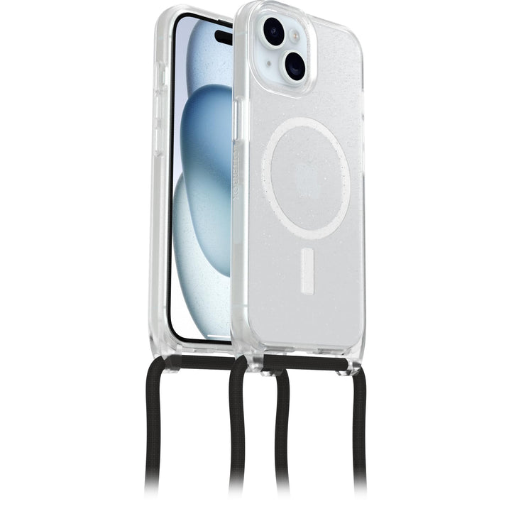 OtterBox React Necklace Hülle mit MagSafe für iPhone 15, ultraschlanke, schützende Hülle mit Verstel
