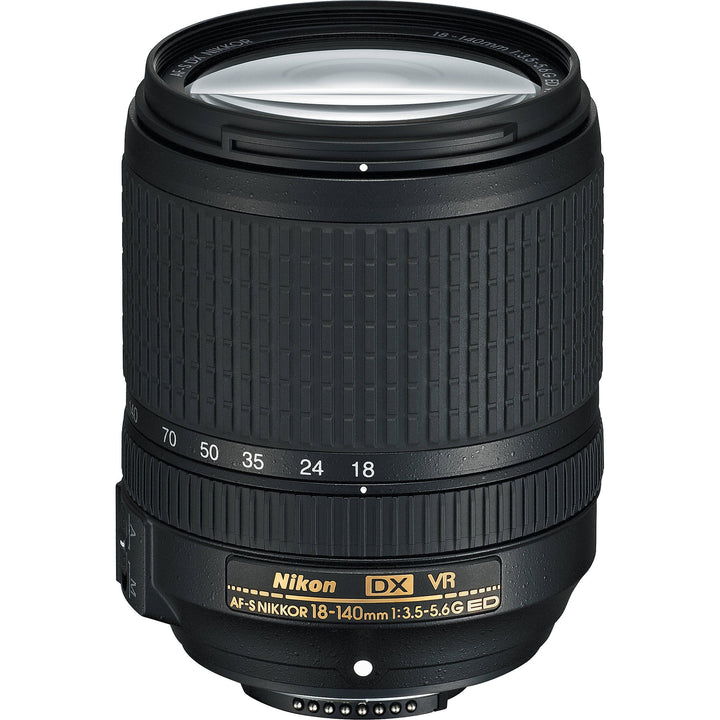 Nikon AF-S DX 18-140 mm 1:3,5-5,6G ED VR Reisezoom-Objektiv (67 mm Filtergewinde, bildstabilisiert)